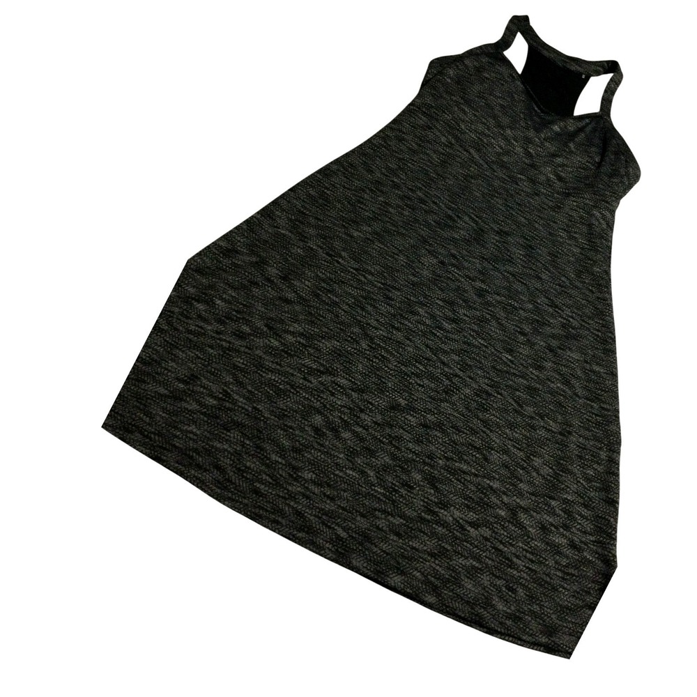 MPG Mondetta Performance Gear Womens Athletic Dress Grey Black Racerback Size M